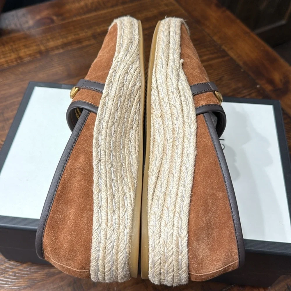 GUCCI Matador Horsebit Espadrilles
